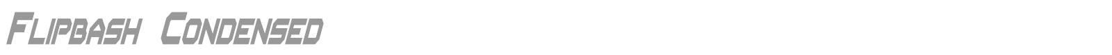 Flipbash font preview